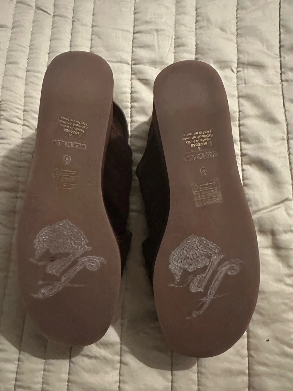 Free People Beach Party Platform Sandals in Cathay Spice Suede
